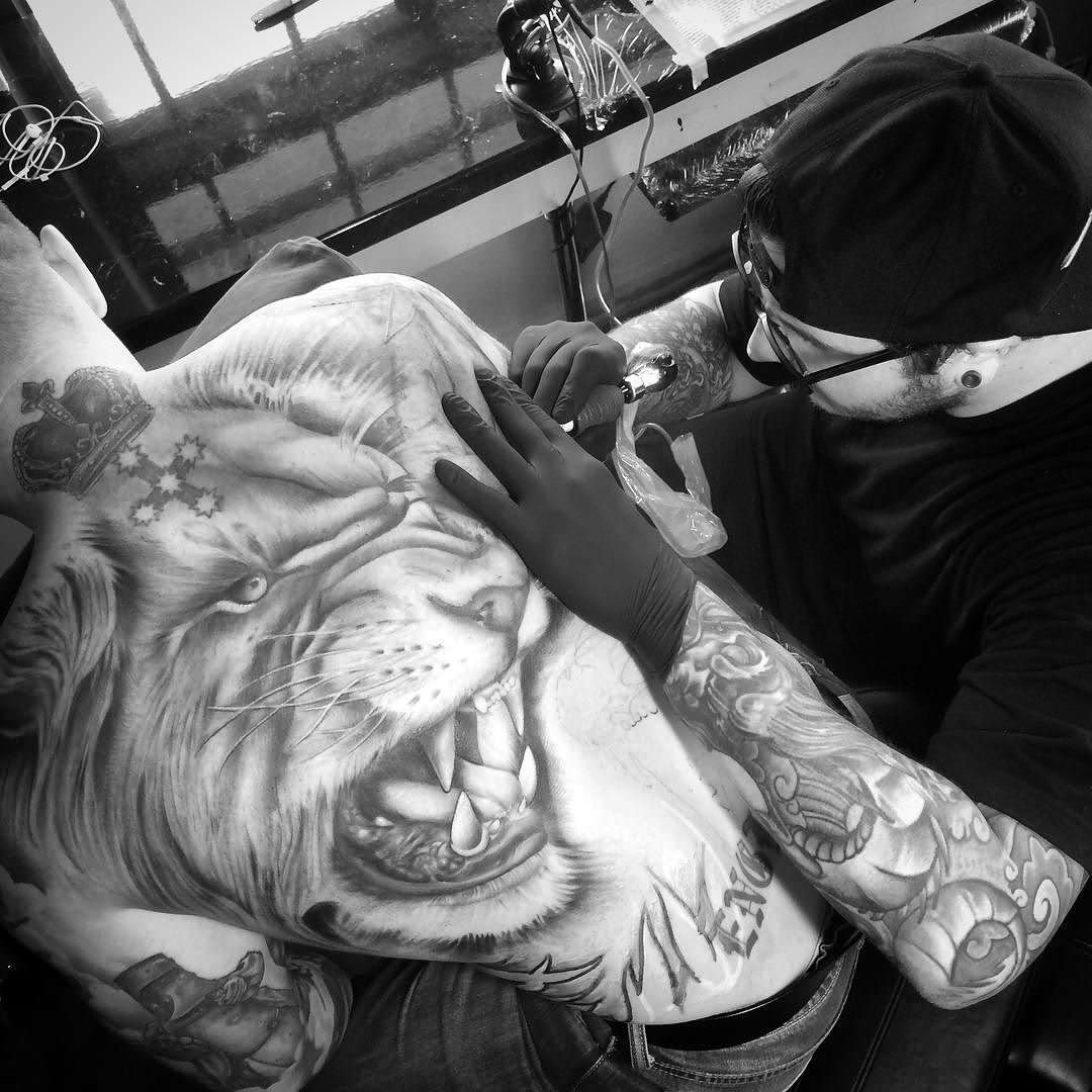 Lion Tattoo 10