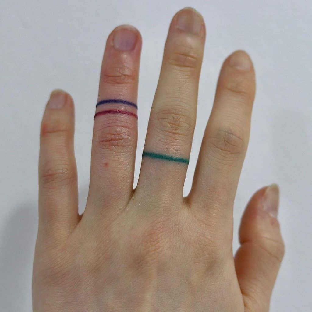 El tatuaje del anillo de dedo 1