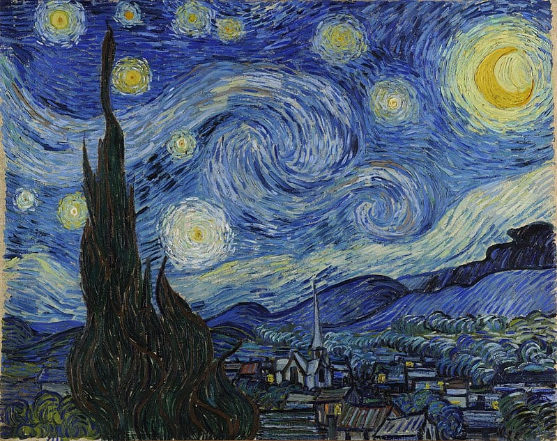 Vincent van Gogh - Noche estrellada
