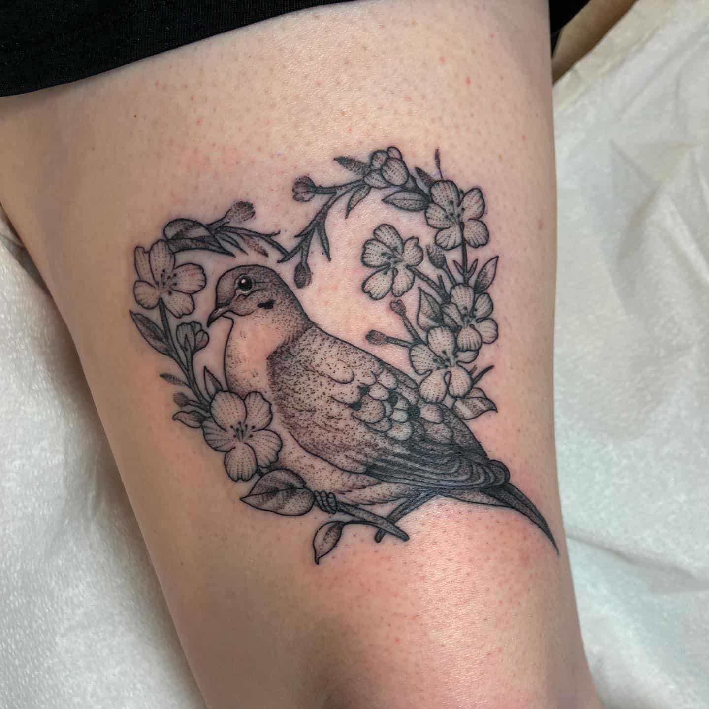 Significado de los tatuajes de palomas 1