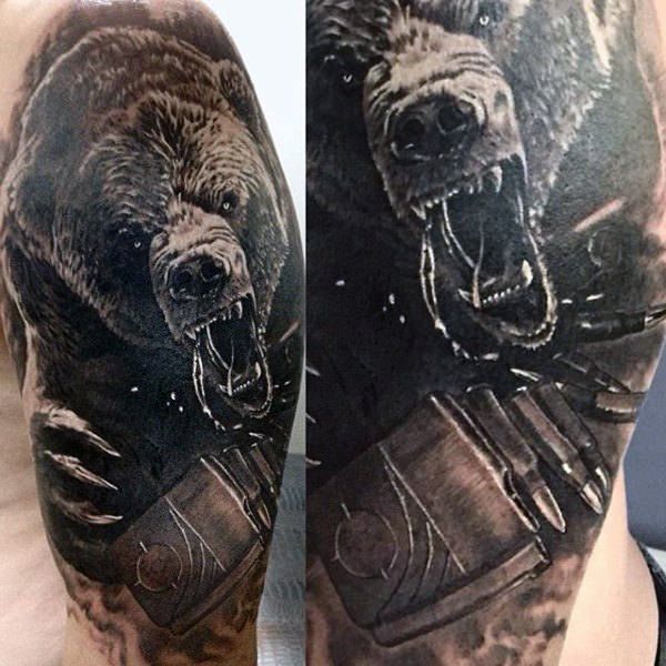 bear tattoo 44