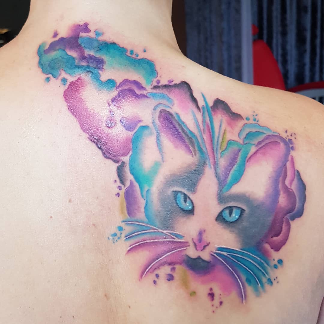 cat tattoo 54