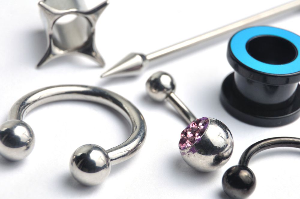 cleaning piercing jewelry