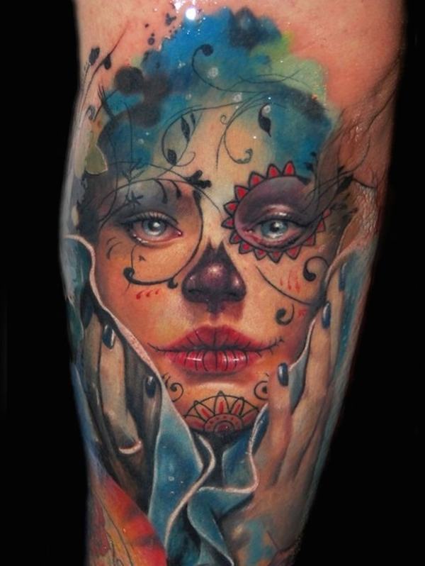 day of the dead tattoo 38