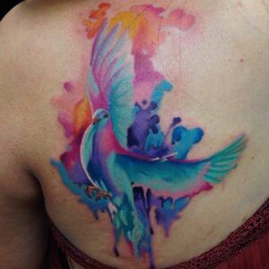 85 tatuajes de palomas alucinantes y su significado
