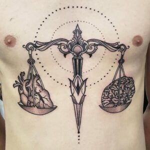 115 alucinantes tatuajes de Libra y su significado