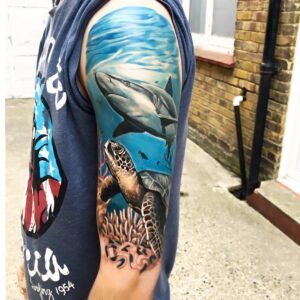 75 tatuajes del océano alucinantes y su significado