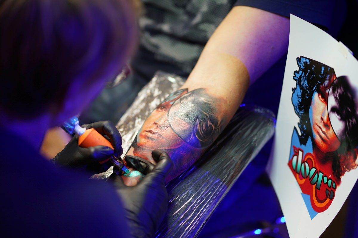 tattooing image